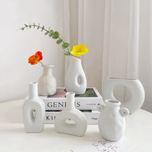 Nordic Ins White Ceramics Vase