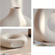Nordic White Ceramic Vase