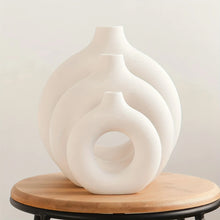 Nordic White Ceramic Vase